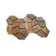 Тротуарная плитка, брусчатка из натурального камня (мозаика)